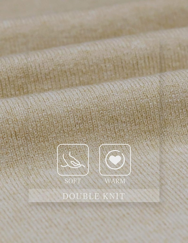 Puli Womens Large Cross Front Poncho Sweater Wrap Topper Knitted Elegant Shawls Cape for Fall Winter - Image 4